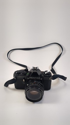 Vintage Asahi Pentax MV-1 35mm SLR Film Camera w/ 50mm Lens