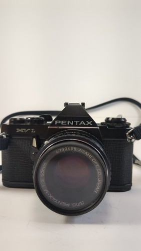 Vintage Asahi Pentax MV-1 35mm SLR Film Camera w/ 50mm Lens - photo 2