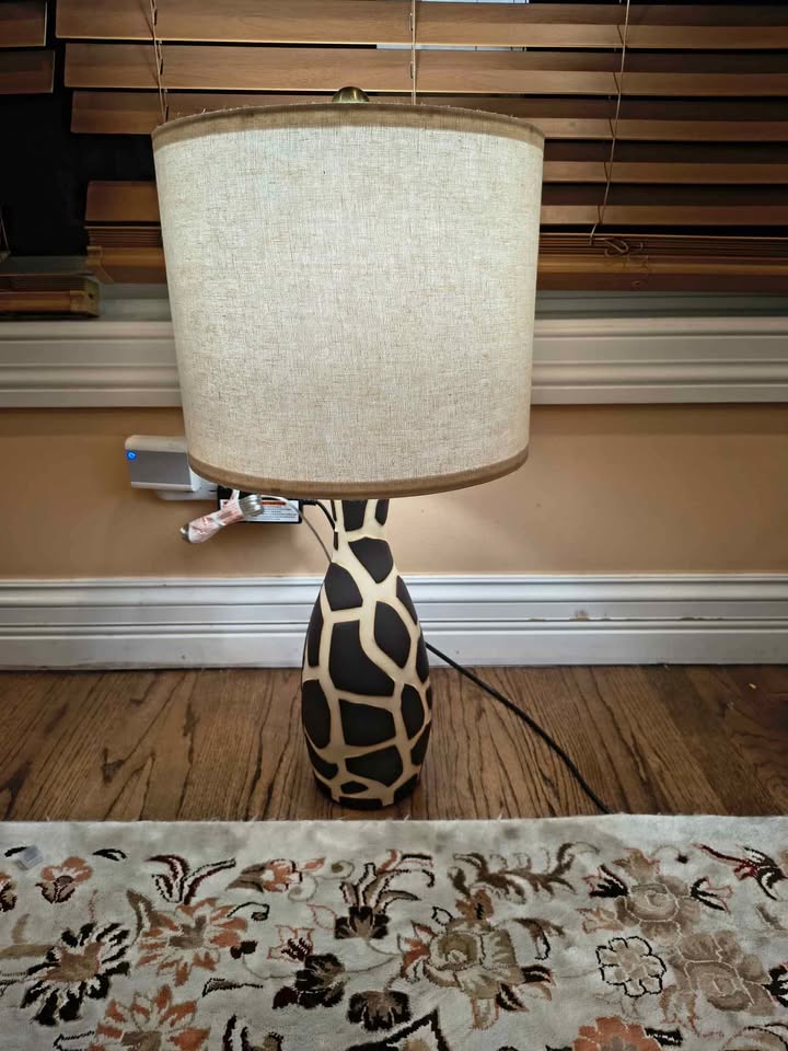 26" Modern Ceramic Table Lamp for Bedroom Bedside - photo 5