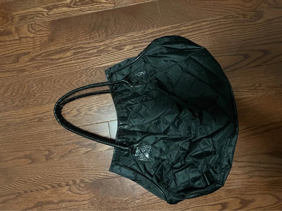 Large spacious snake print duffle / shoulder bag - photo 3