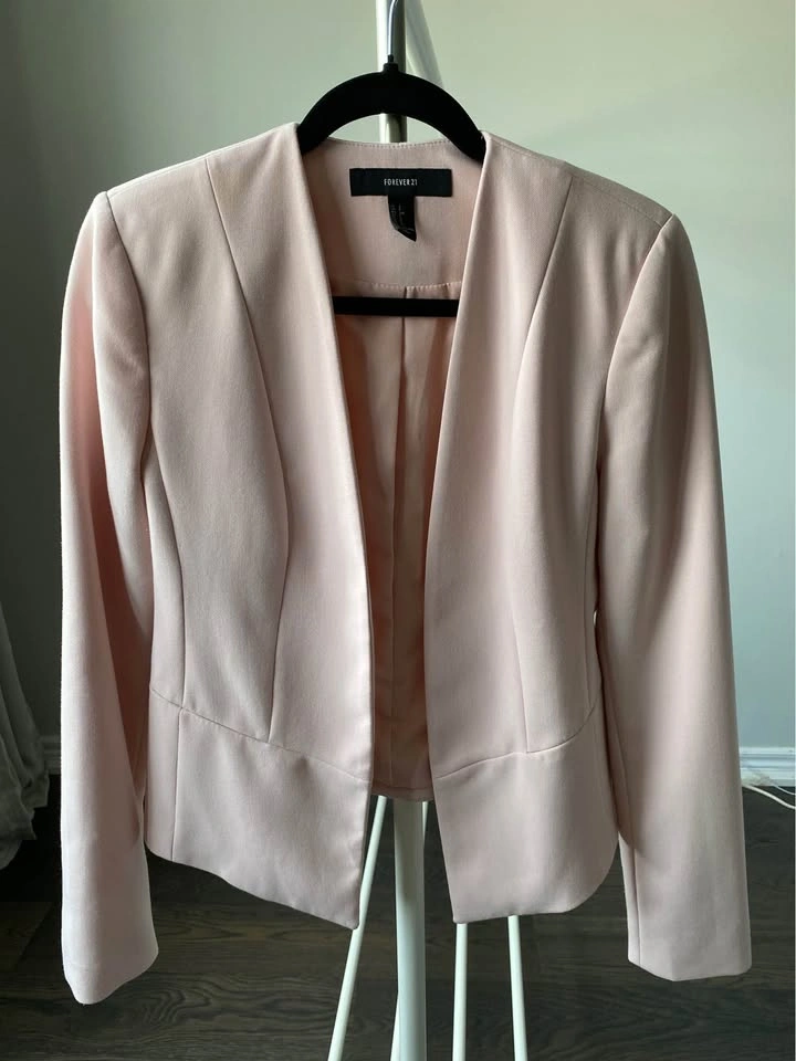 Forever 21 blush color short jacket - S - photo 2