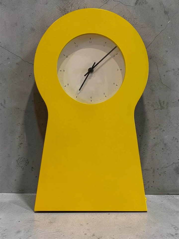 Vintage IKEA PS 1995 Clock by Thomas Eriksson – Yellow