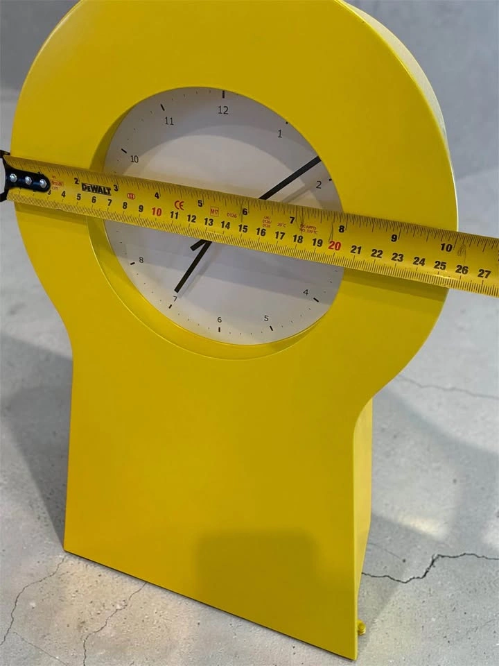 Vintage IKEA PS 1995 Clock by Thomas Eriksson – Yellow - photo 5
