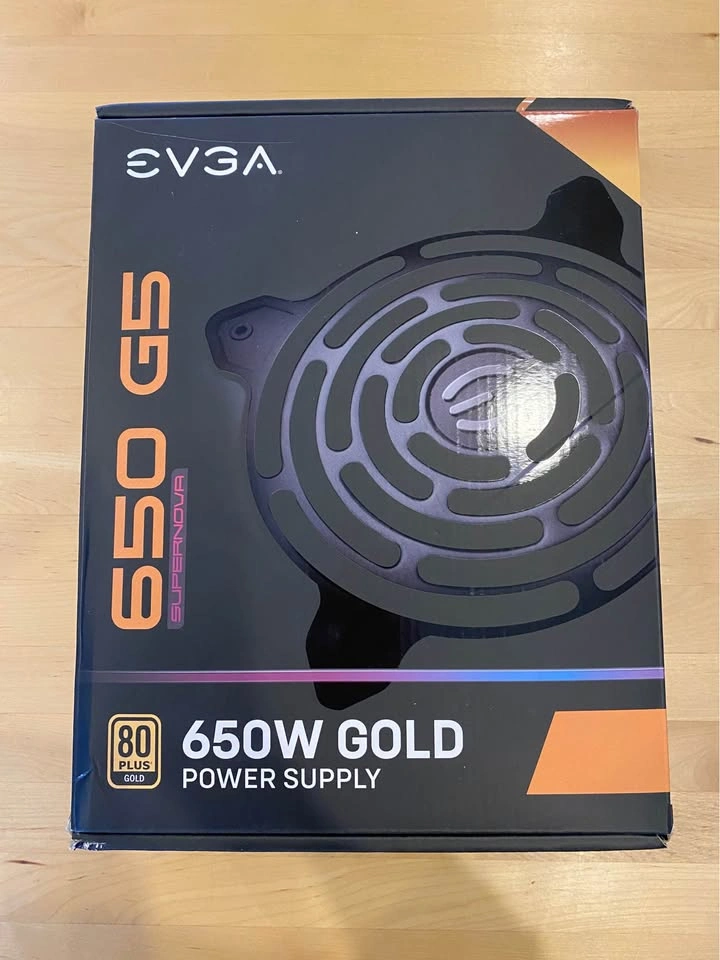 EVGA 650 G5 650W Power Supply – 80 Plus Gold