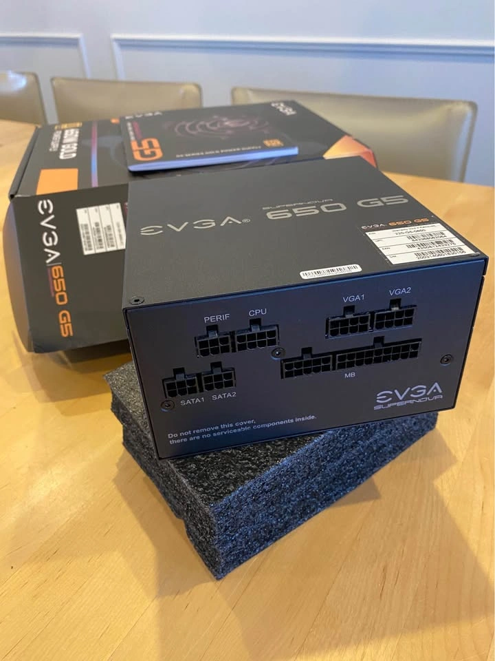 EVGA 650 G5 650W Power Supply – 80 Plus Gold - photo 5