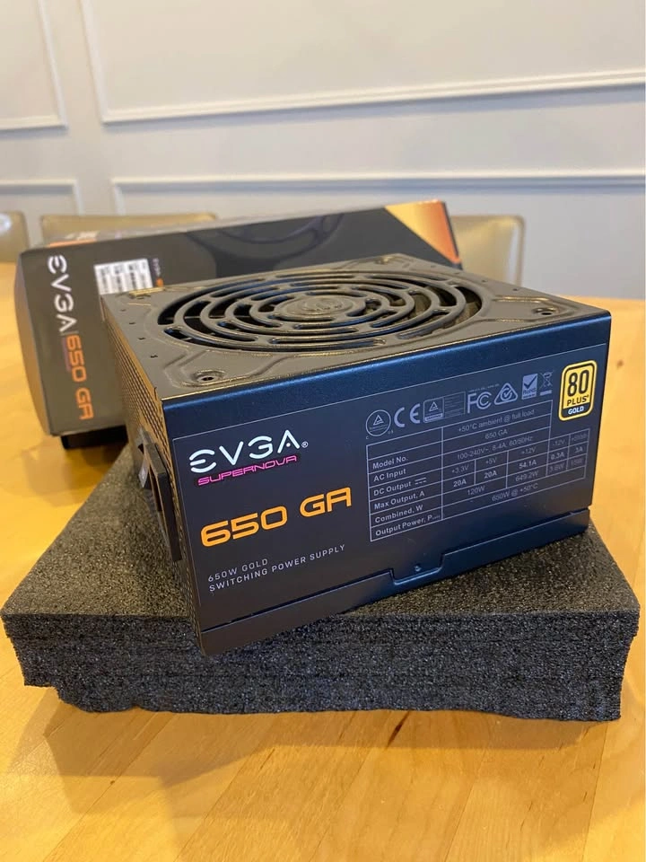 EVGA 650 GA 650W Power Supply – 80 Plus Gold - photo 5