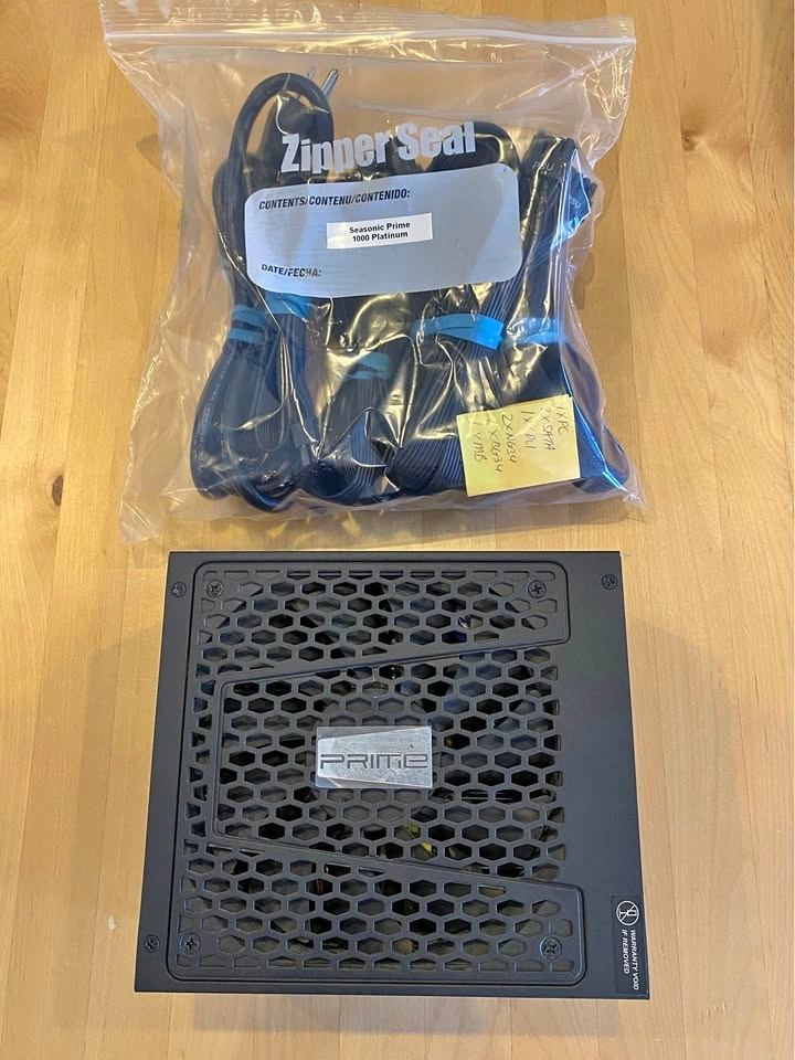 Seasonic Prime Platinum PX-1000 Fully Modular Power Supply