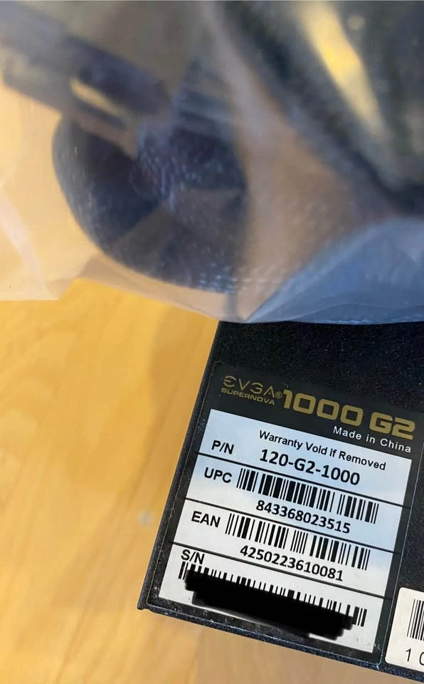 EVGA SuperNOVA 1000 G2 1000W Fully Modular Power Supply - photo 5