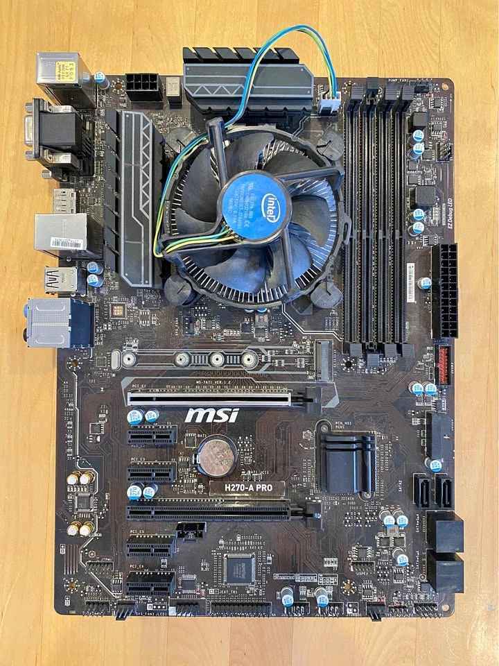MSI H270-A PRO Motherboard (Intel compatible – E97379-003)
