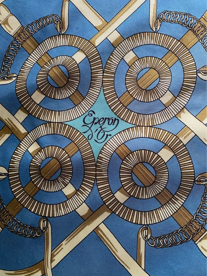 HERMÈS Eperon d'Or Silk Scarf by Henri d'Origny - photo 2