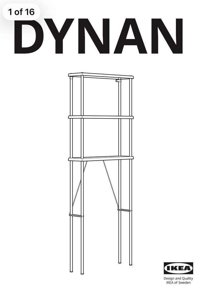 IKEA DYNAN open shelving system - photo 2