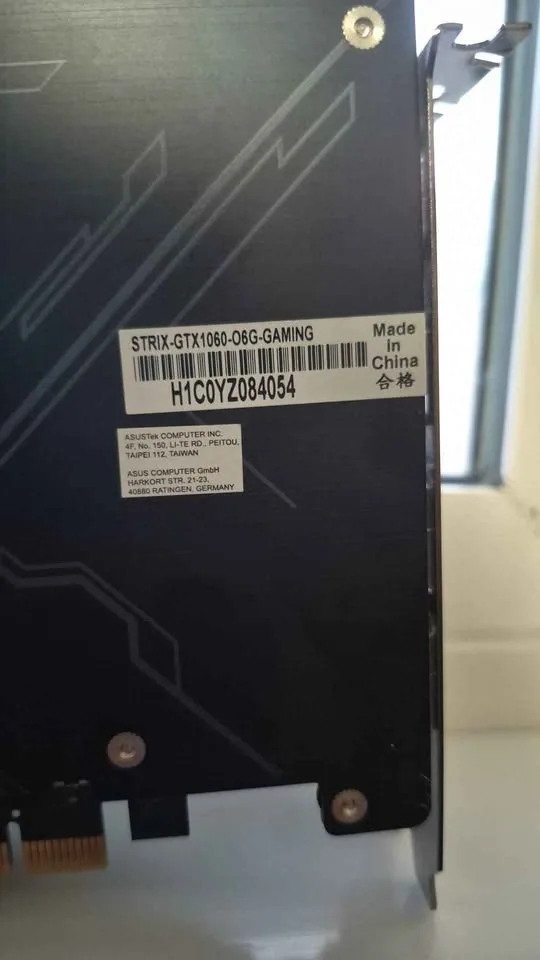 ASUS ROG Strix GTX 1060 6GB OC Graphics Card (GPU) - photo 3