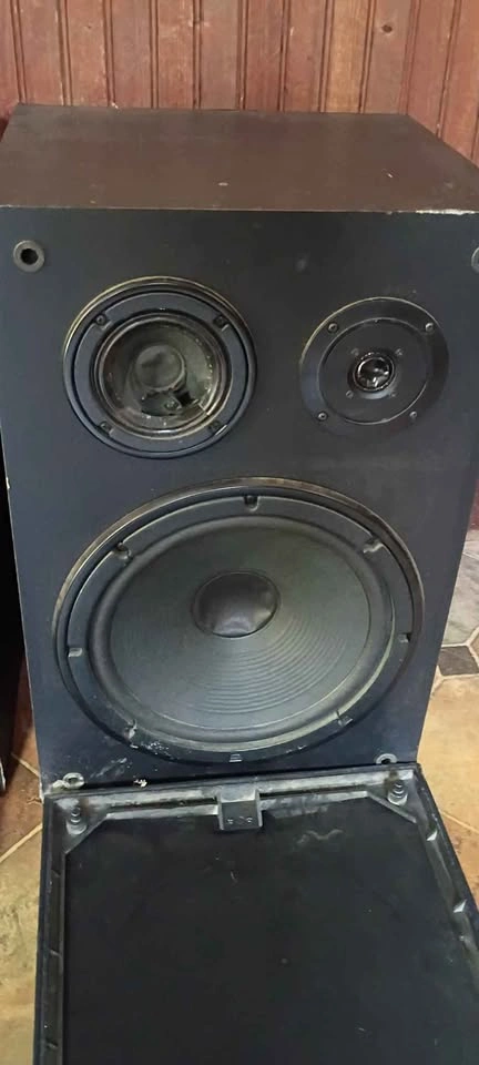 Yamaha Speakers Vintage Pair Wood 90s As Is - photo 4