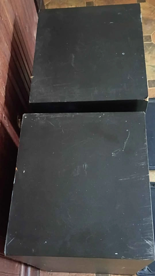 Yamaha Speakers Vintage Pair Wood 90s As Is - photo 5