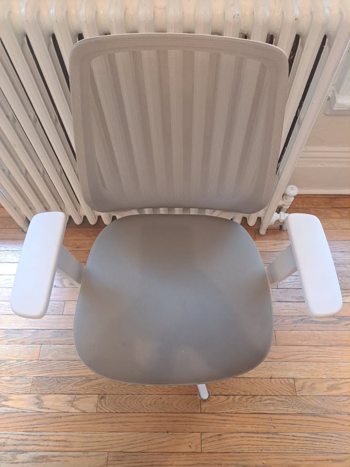 Office Chair - Grey/White - photo 2