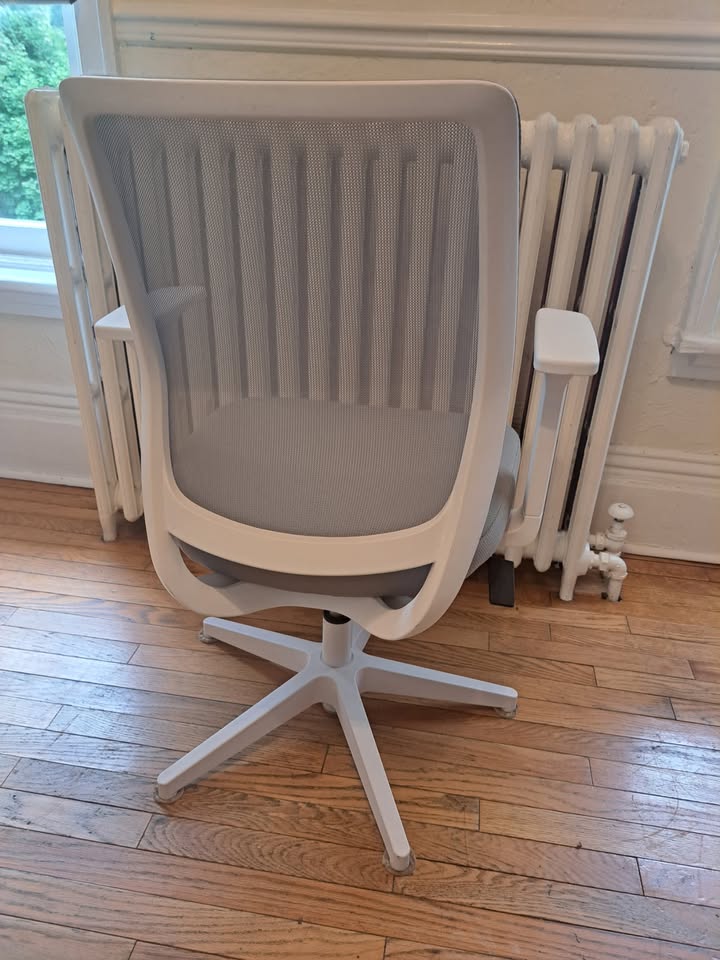 Office Chair - Grey/White - photo 3