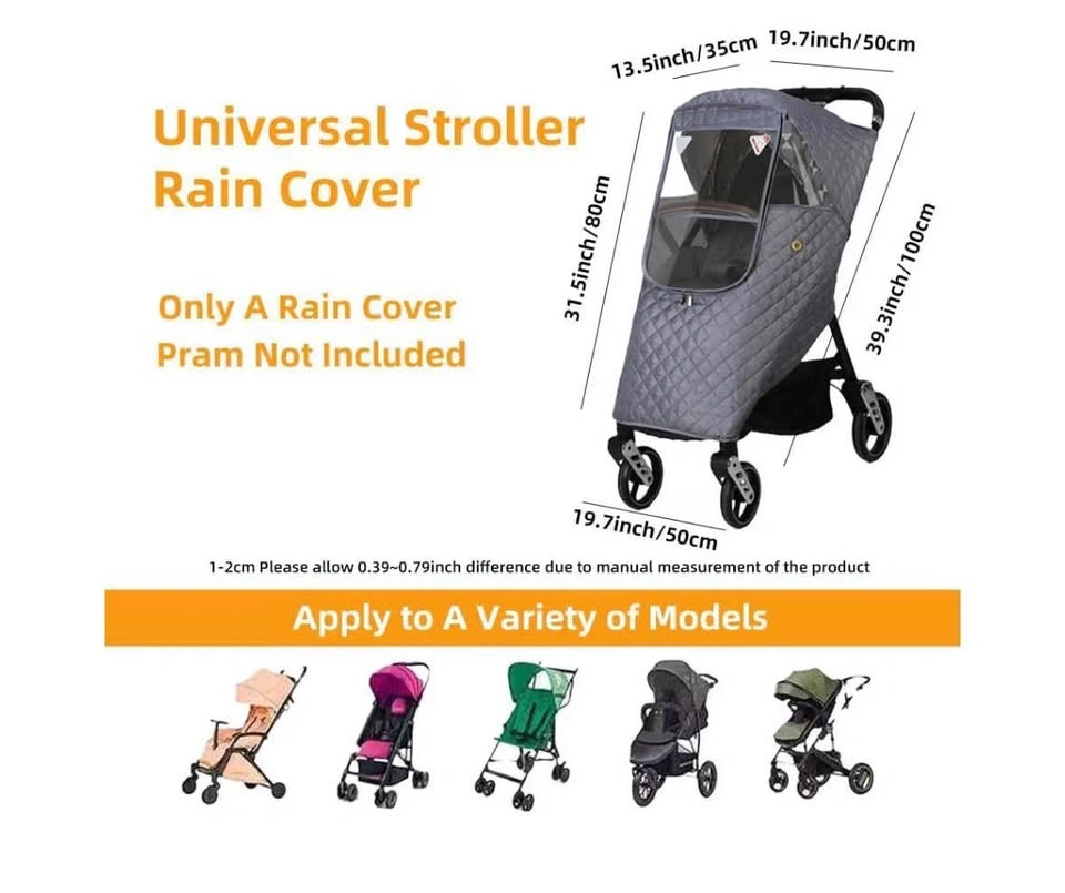 Universal stroller Rain Cover - photo 3