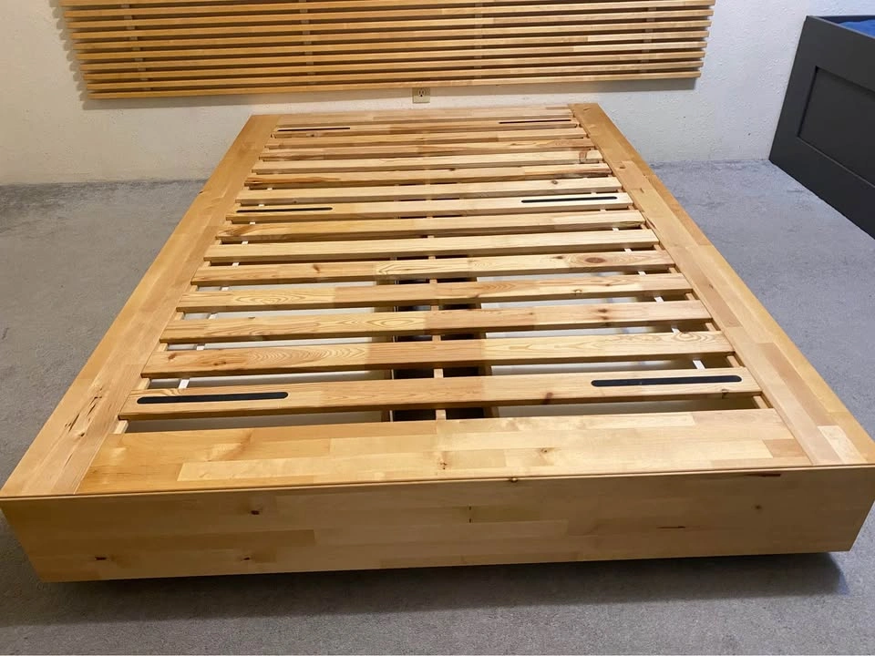 MANDAL full size Bed Frame with Headboard - photo 5