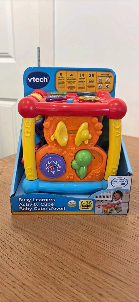 VTech Busy Learners Activity Cube – NEW