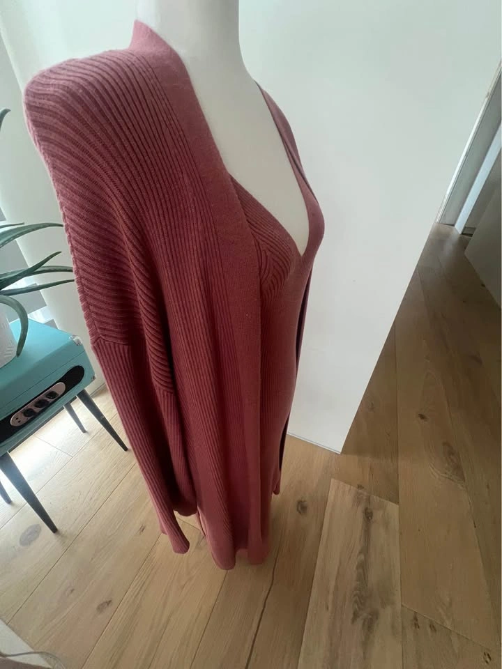 Dynamite Ribbed Knit Cardigan and Dress Set - photo 5