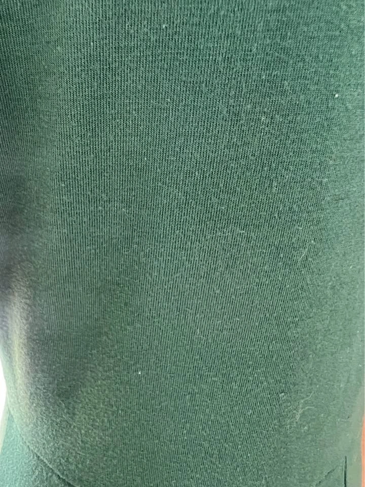 Forest Green Long Sleeve Fit and Flare Dress - photo 5