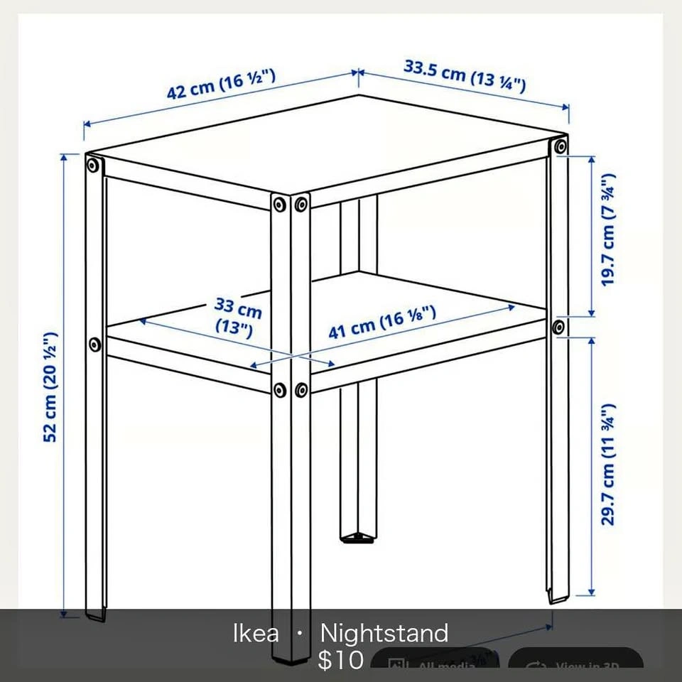 IKEA nightstand