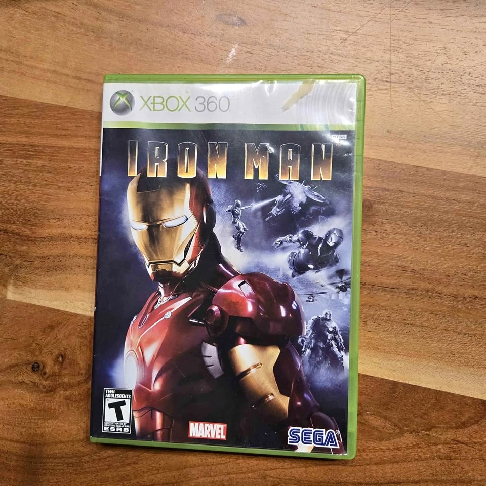 Iron Man xbox 360 games. Tested cib. Firm