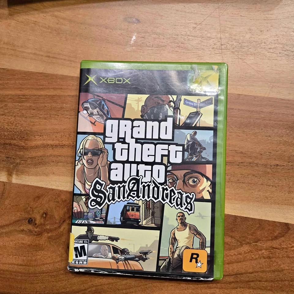 GTA San Andreas Xbox. Cib. Tested. Shipping.