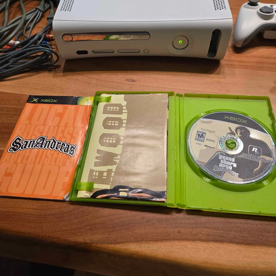 GTA San Andreas Xbox. Cib. Tested. Shipping. - photo 2