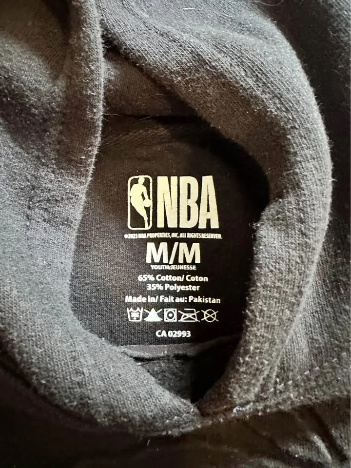 Boys Raptors hoodie - youth medium image indicator(2)