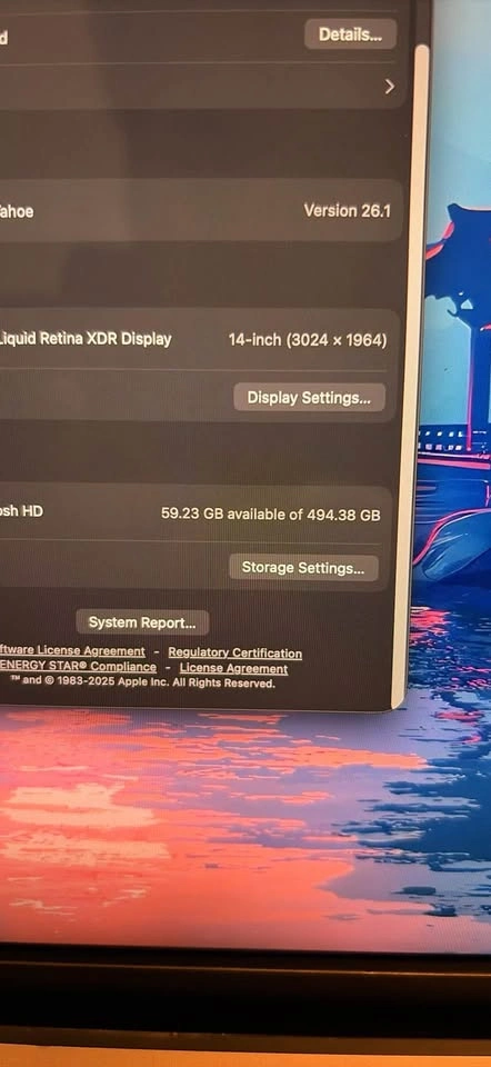 Apple MacBook Pro 14-inch (2021) M1 Pro 16GB RAM 512GB SSD - photo 4