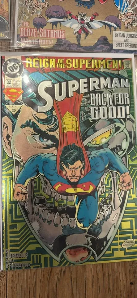Dc/superman/valiant comic lot image indicator(4)