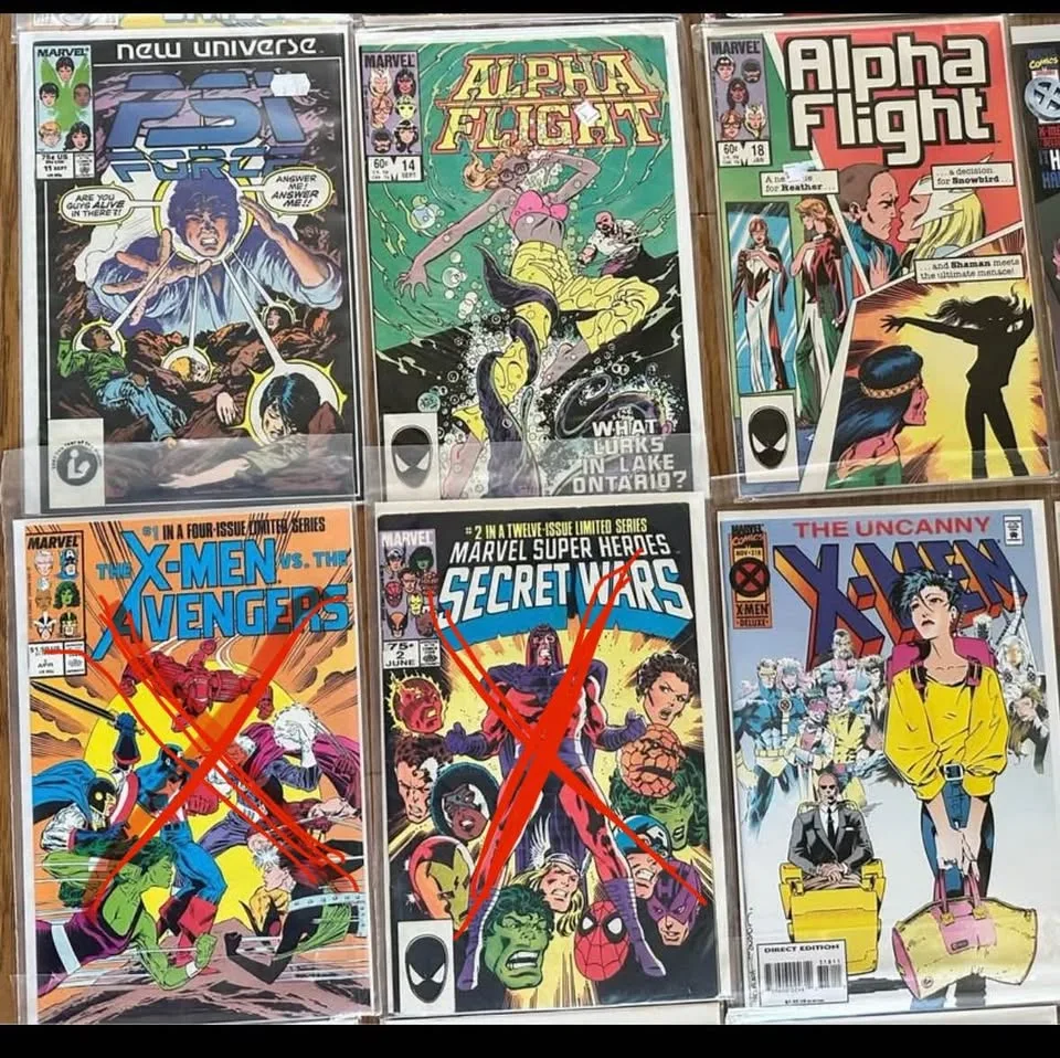 Marvel lot - 34 comics image indicator(7)