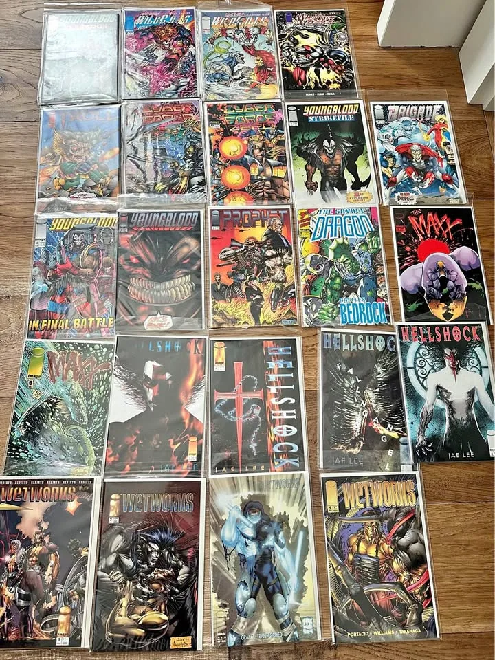 Image Comic Lot - Raw 23 Comics thumbnail