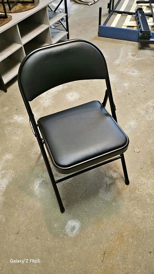 Folding Chairs Set of 4. Available Immediately!