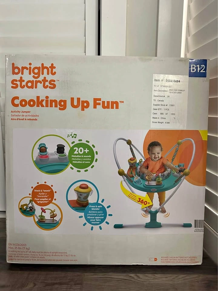 Bright Starts Cooking Up Fun Baby Activity Jumper