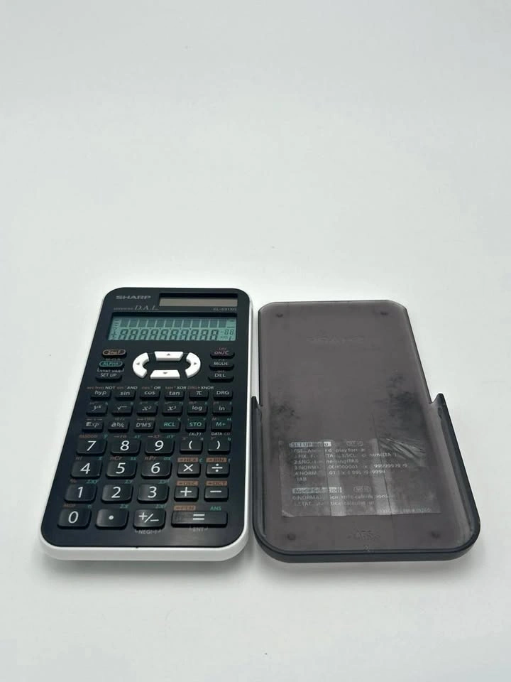 Sharp EL-531XG Scientific Calculator – Solar Powered – With Cove