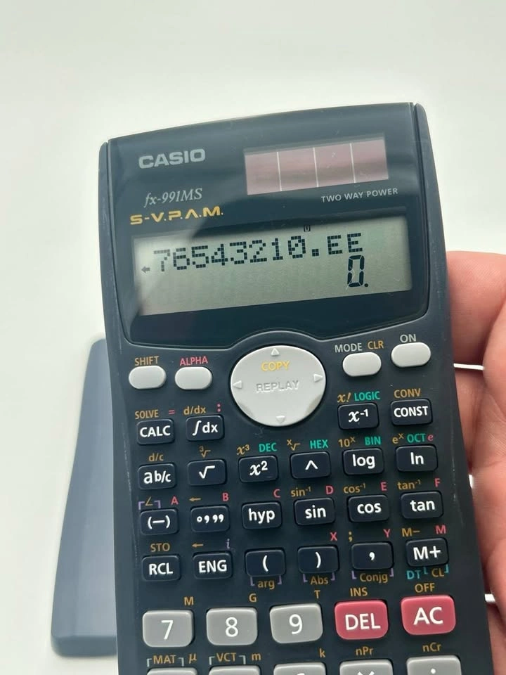Casio fx-991MS Scientific Calculator – Solar & Battery – Tested - photo 2