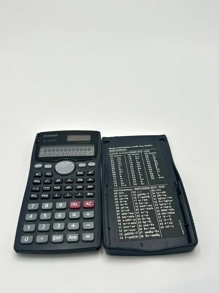 Casio fx-991MS Scientific Calculator – Two-Way Power – With Cove