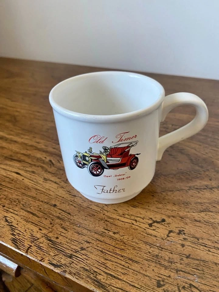 Vintage Mug “Old Timer” Opel Doktor 1908 – Father Gift Cup