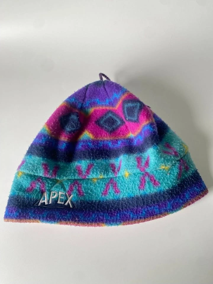Vintage APEX Verbier Fleece Ski Hat S/M