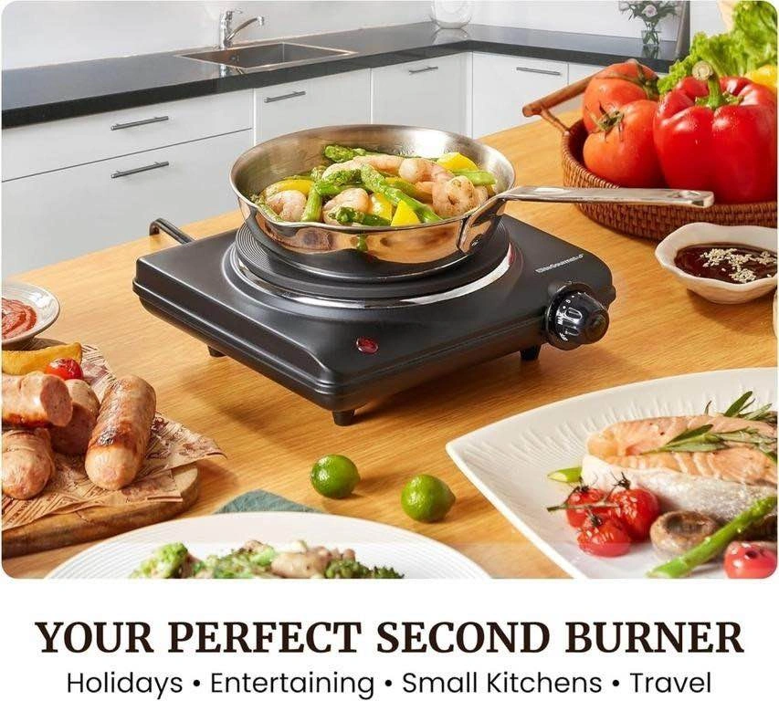 USED LIKE NEW ELITE GOURMET COUNTERTOP BURNER, 1000W - photo 2