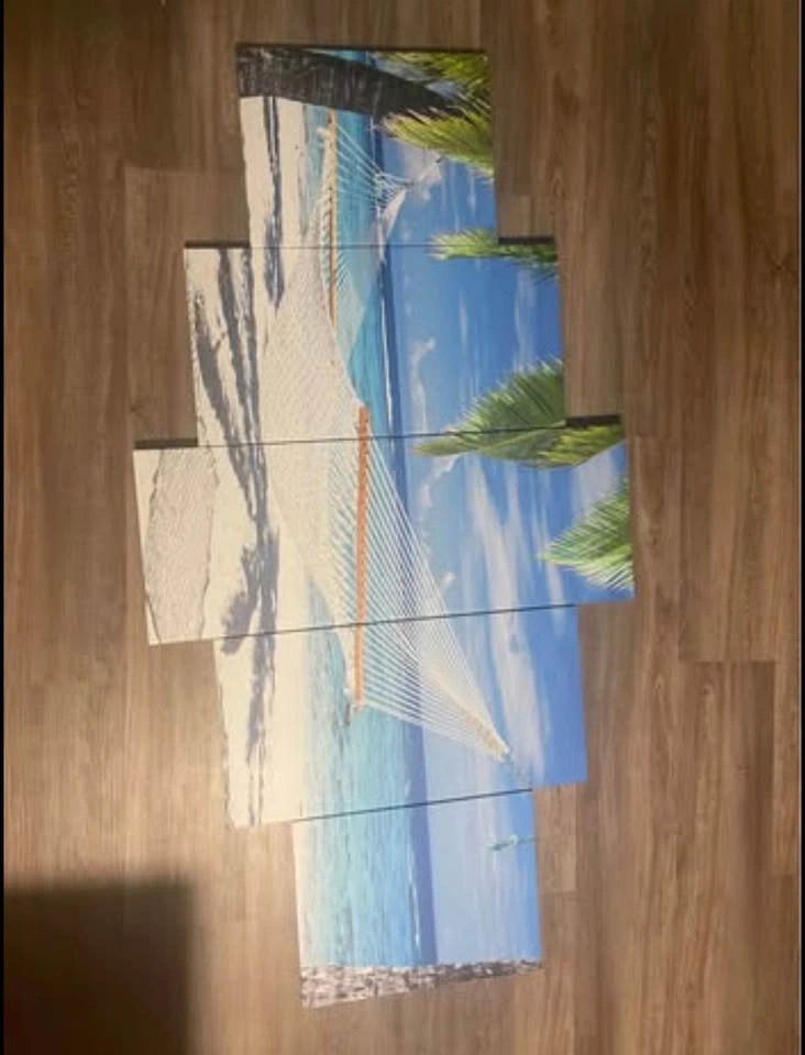 Wall art - Hammock on the beach - photo 2