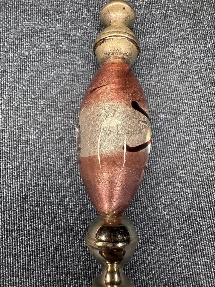 Vintage Murano style Glass Letter Opener, Mid Century Modern Des - photo 2