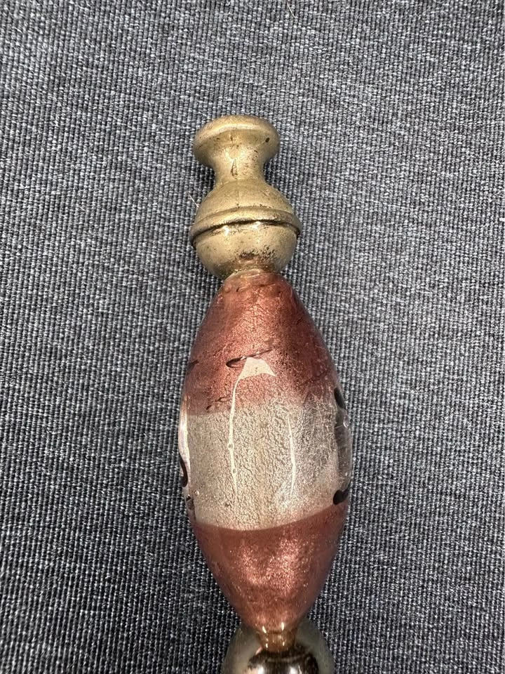 Vintage Murano style Glass Letter Opener, Mid Century Modern Des - photo 3