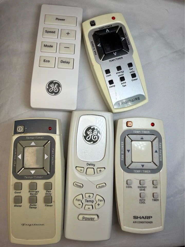 Ac remote lot Frigidaire ge sharp