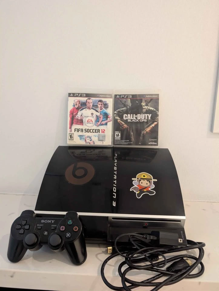 Sony PlayStation 3 (PS3) Fat 80GB Console Bundle - photo 2