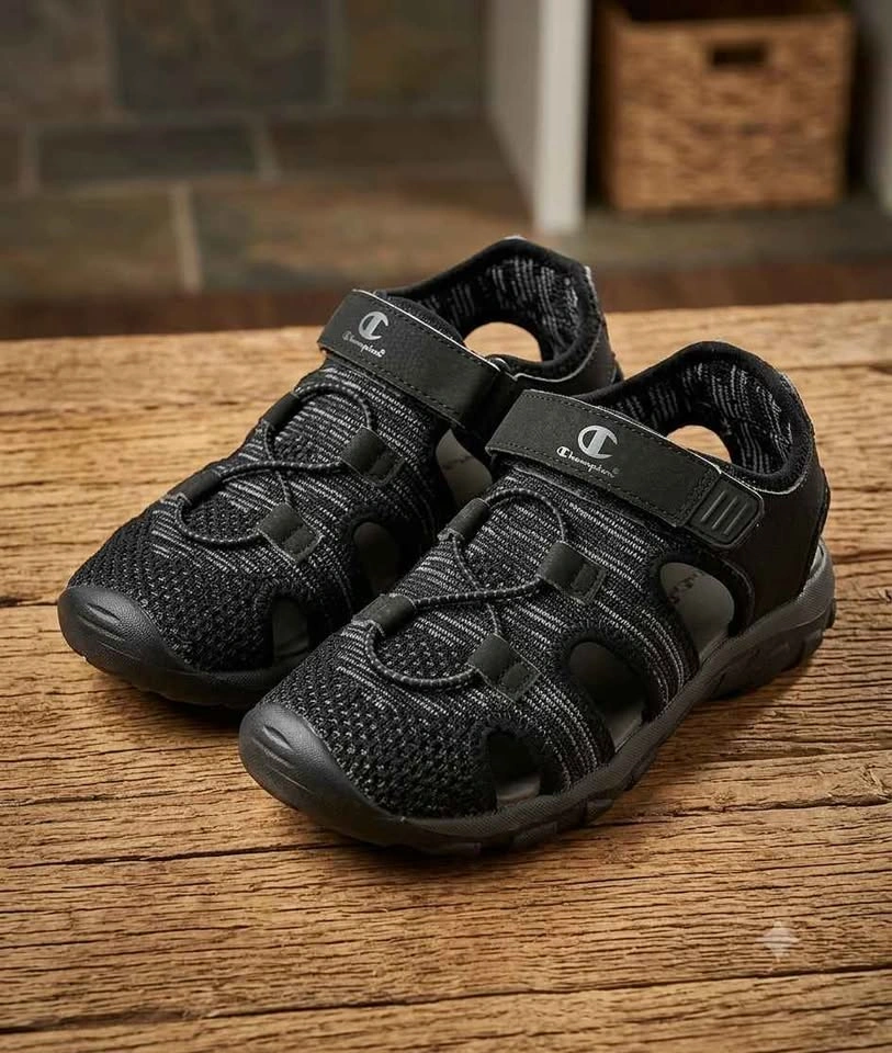 Champion Kid's Sport Sandal (Size 1) - Black - photo 2