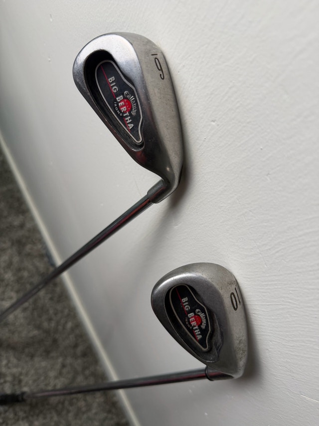 Callaway Big Bertha Irons 6 and 10 - photo 3