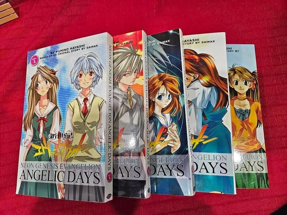 Neon Genesis Evangelion Angelic Days Manga (English) Full Set